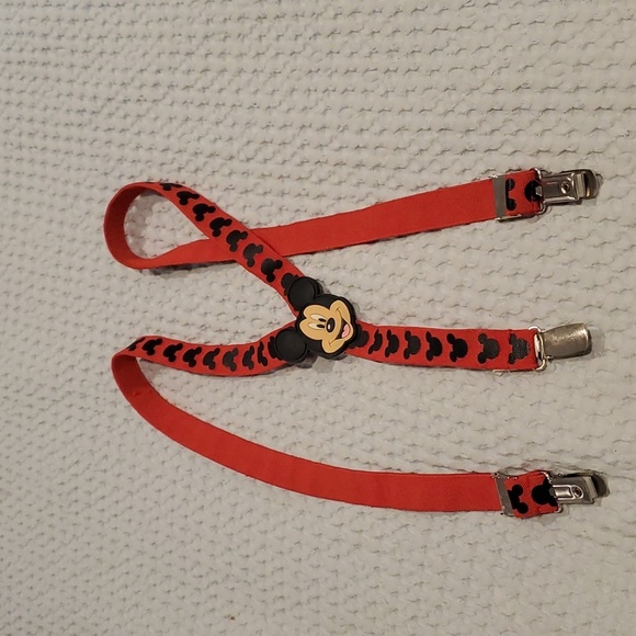 Vintage Mickey Mouse Boy Suspenders - Picture 1 of 6